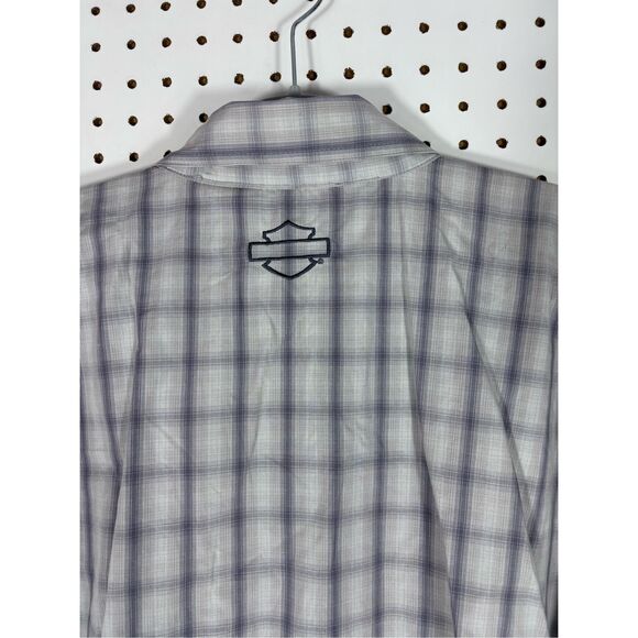 Harley Davidson Performance button Down Shirt size 3XL - Picture 5 of 12